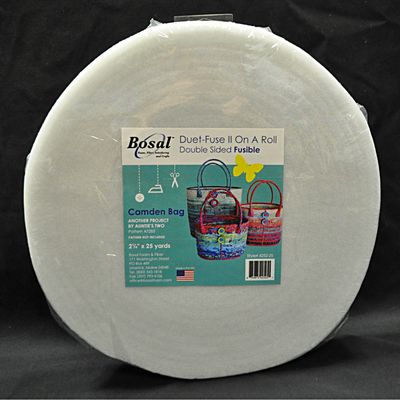 Bosal Duet-Fuse II Double-Sided Fusible Roll 2-1/4 in x 25 yd