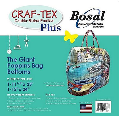 Bosal Craf-Tex Plus Grande Poppins Bag Stabilizer Set