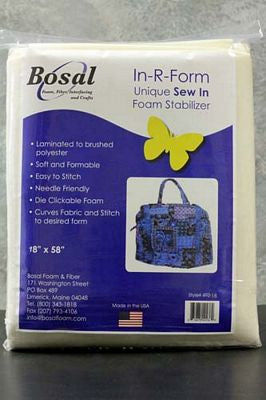 Bosal In-R-Form Sew-In Foam 18 x 58 in