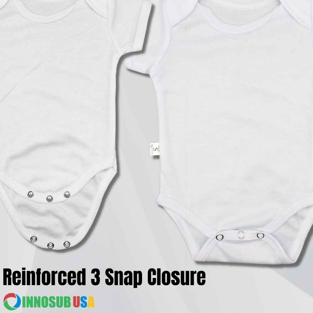 Sublimation Blank Baby Onesie Polyester White 100% polyester by INNOSUB USA