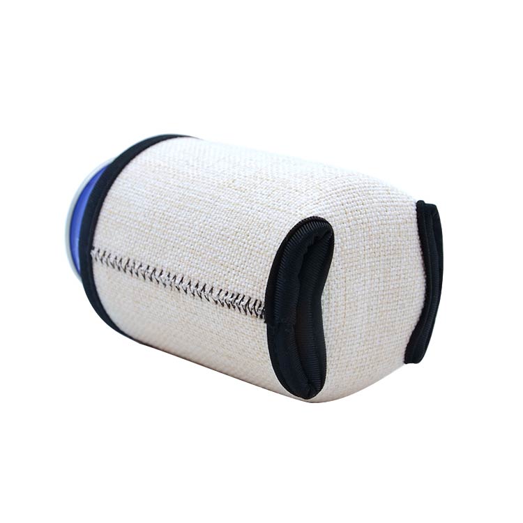 Sublimation Linen Neoprene Can Cooler Blanks | 12 Oz  |  by INNOSUB USA