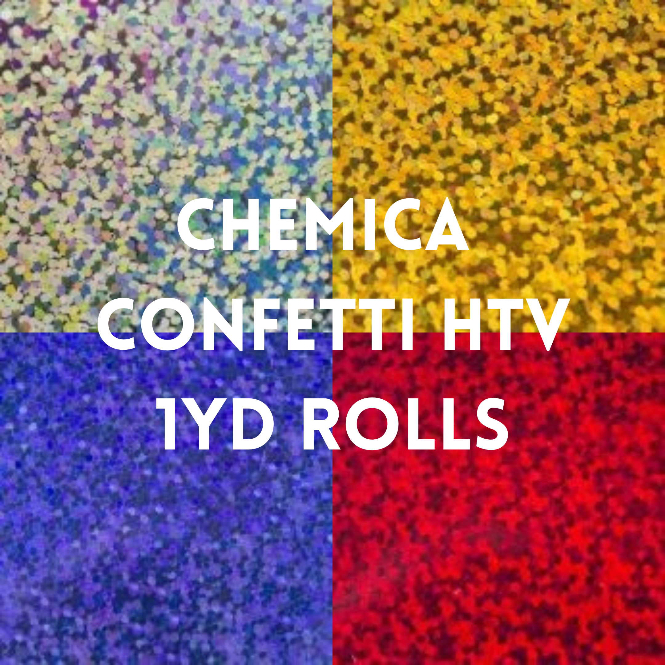 Confetti 1 yd rolls