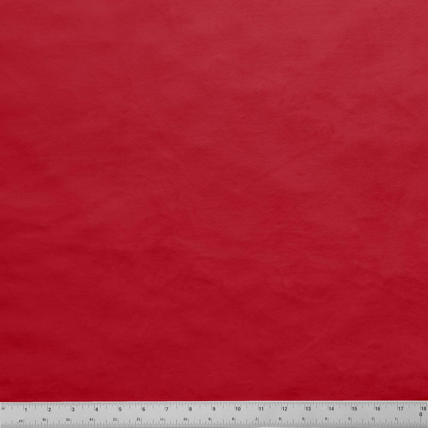Minky Solid - Cherry Red