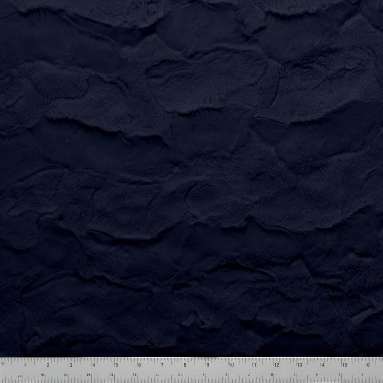 Minky Solid - Navy