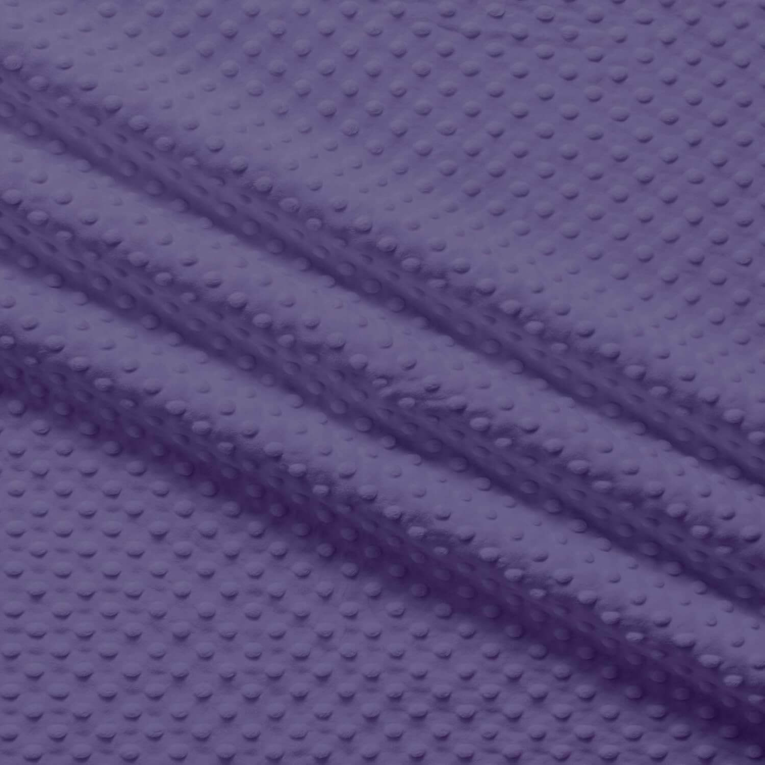 Minky Dot - Purple