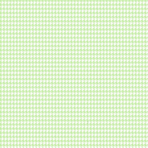 Comfy Flannel - Houndstooth - Green