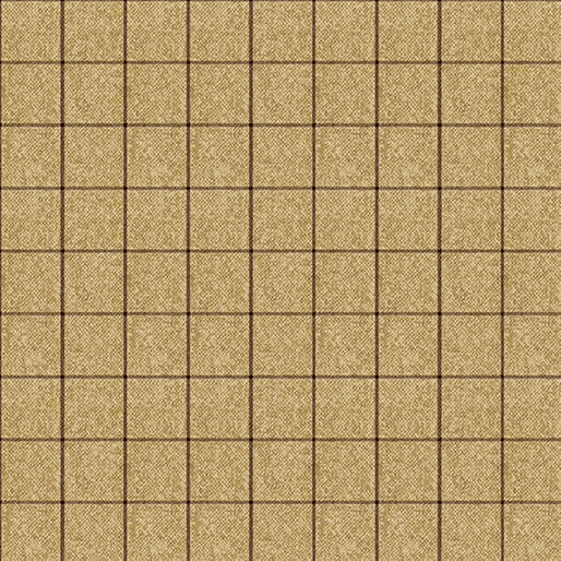 Winter Forest - Tweed Window Pane - Honey