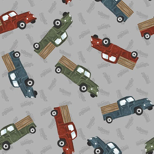 Rise with the Sun - Trucks - Gray