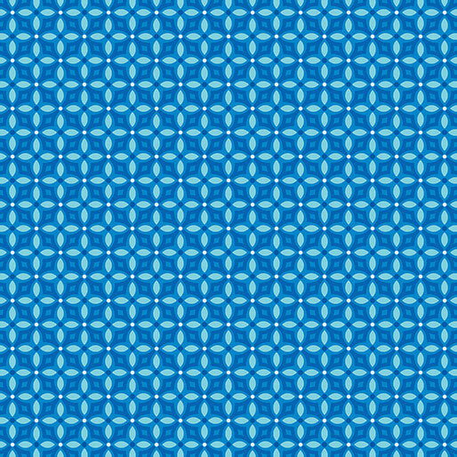 Flora & Fauna: Midnight - Diamonds - Periwinkle