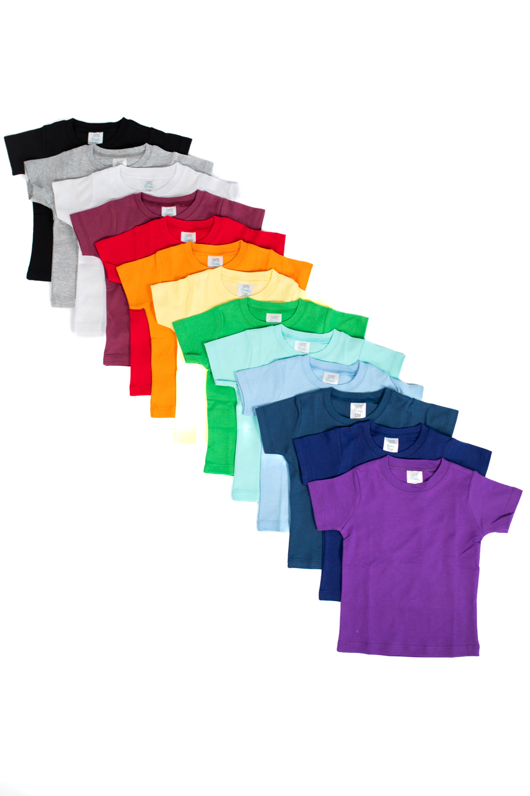 Boy's Short Sleeve Shirts (Colors)