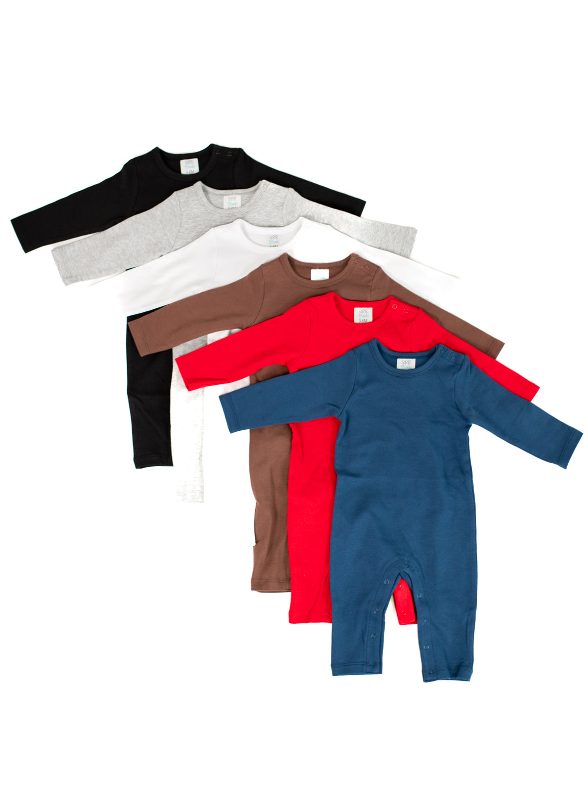 Unisex Long Sleeve Rompers