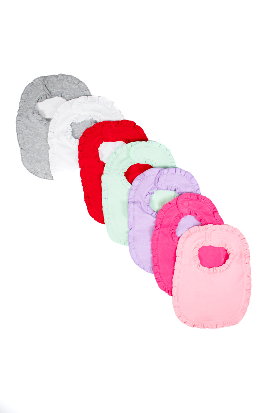 Ruffle Baby Bibs