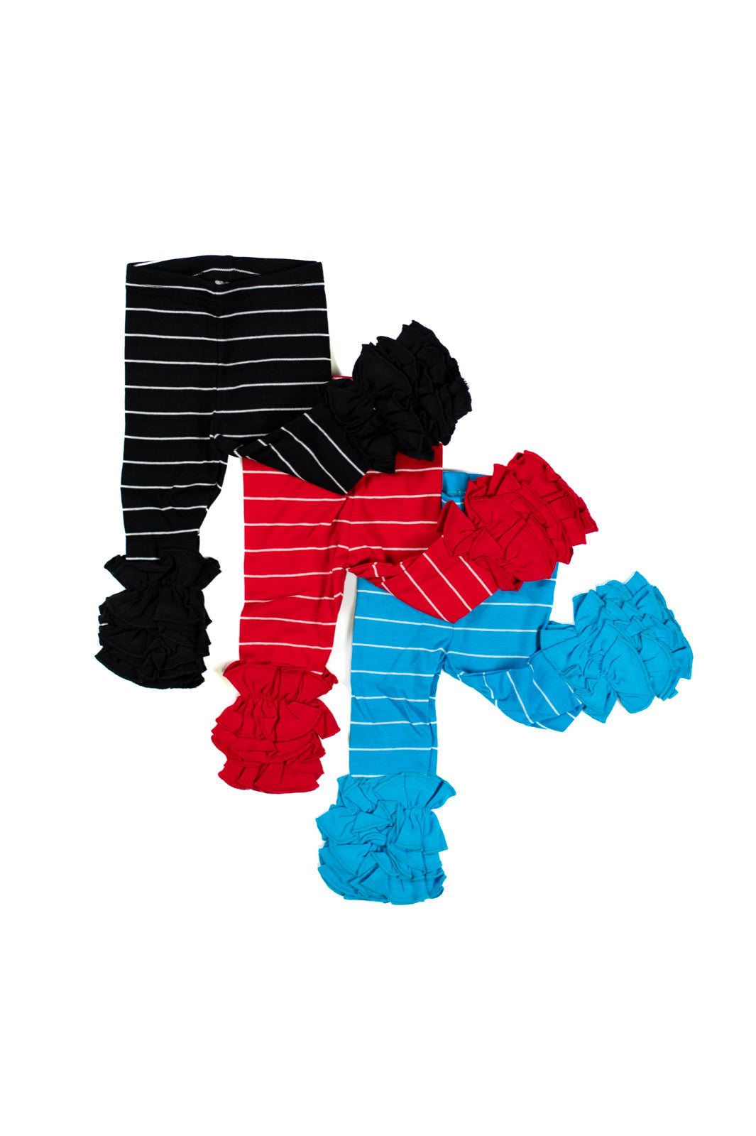 Girl's Pinstriped Ruffle Icings
