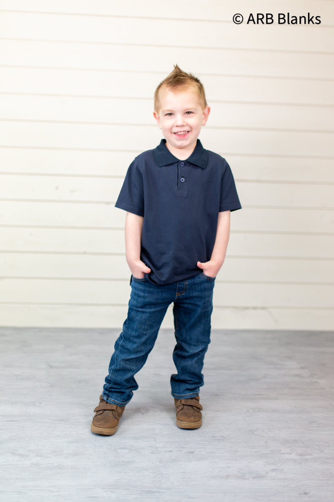 Boy's Short Sleeve Polo Shirts