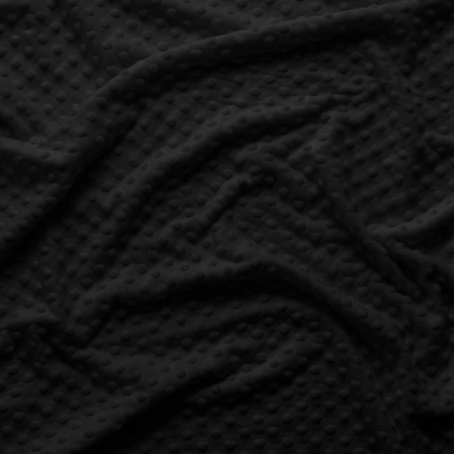 Minky Dot - Black