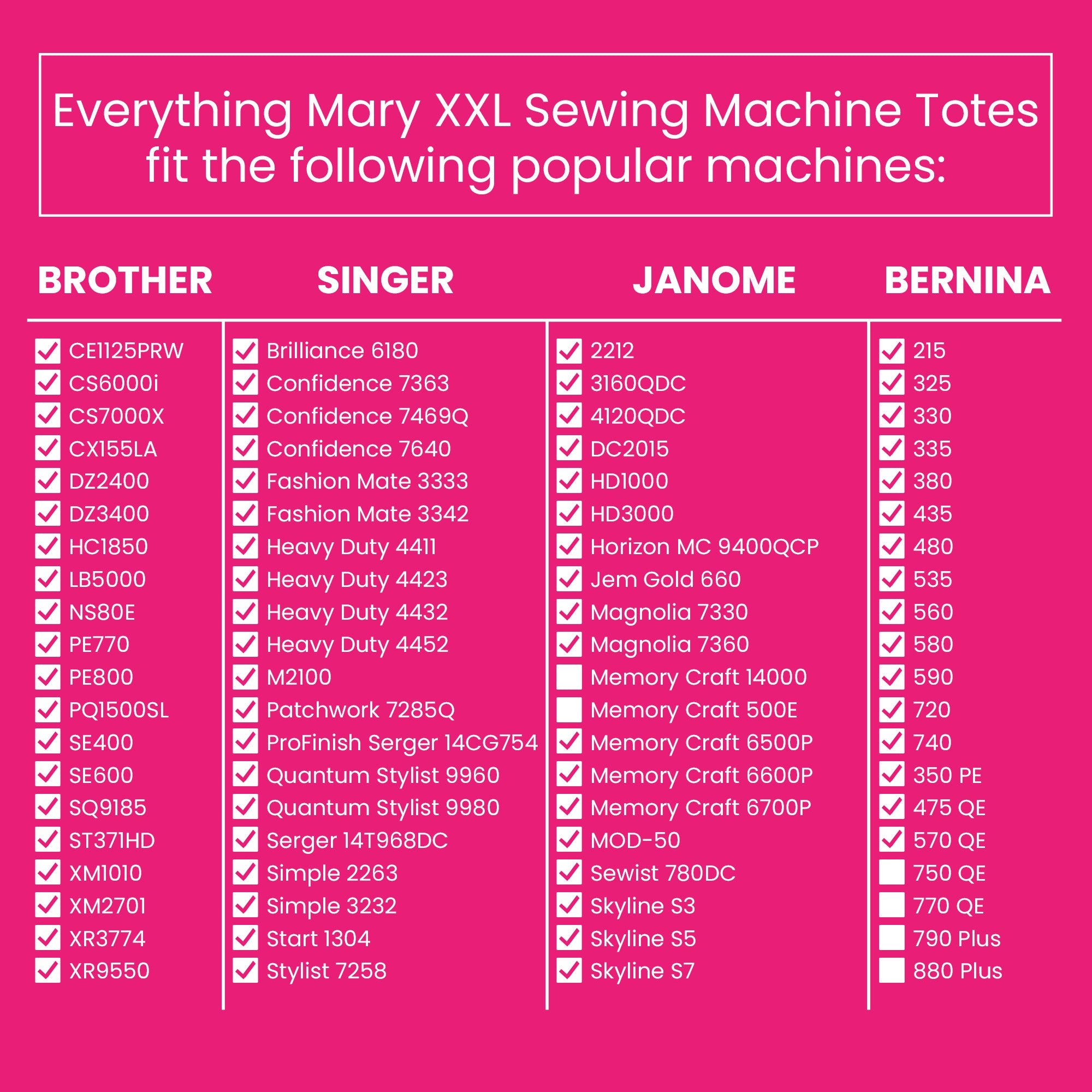Everything Mary XXL 4 Wheel Collapsible Rolling Sewing Machine Storage Case, Black Floral