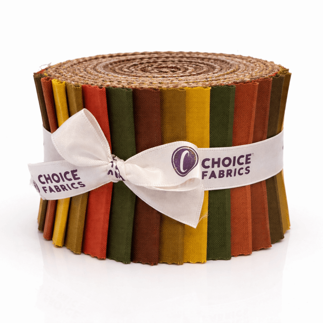 Supreme Solids - 2.5" Roll - Autumn Hues (40 Strips)
