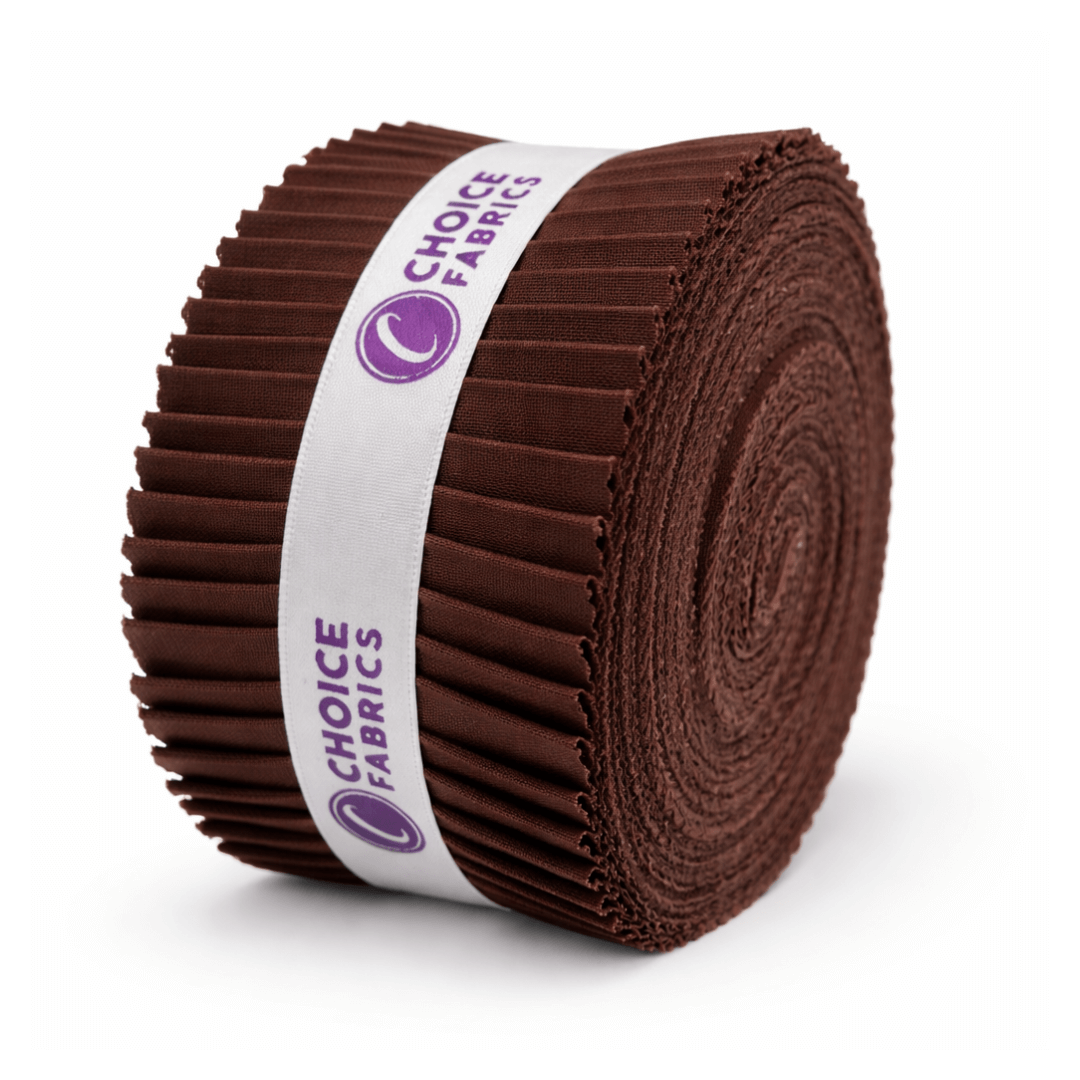 Supreme Solids - 2.5" Roll - Brunette (40 Strips)