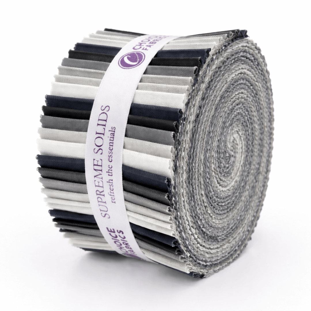 Supreme Solids - 2.5" Roll - Thunderstorm Clouds (40 Strips)