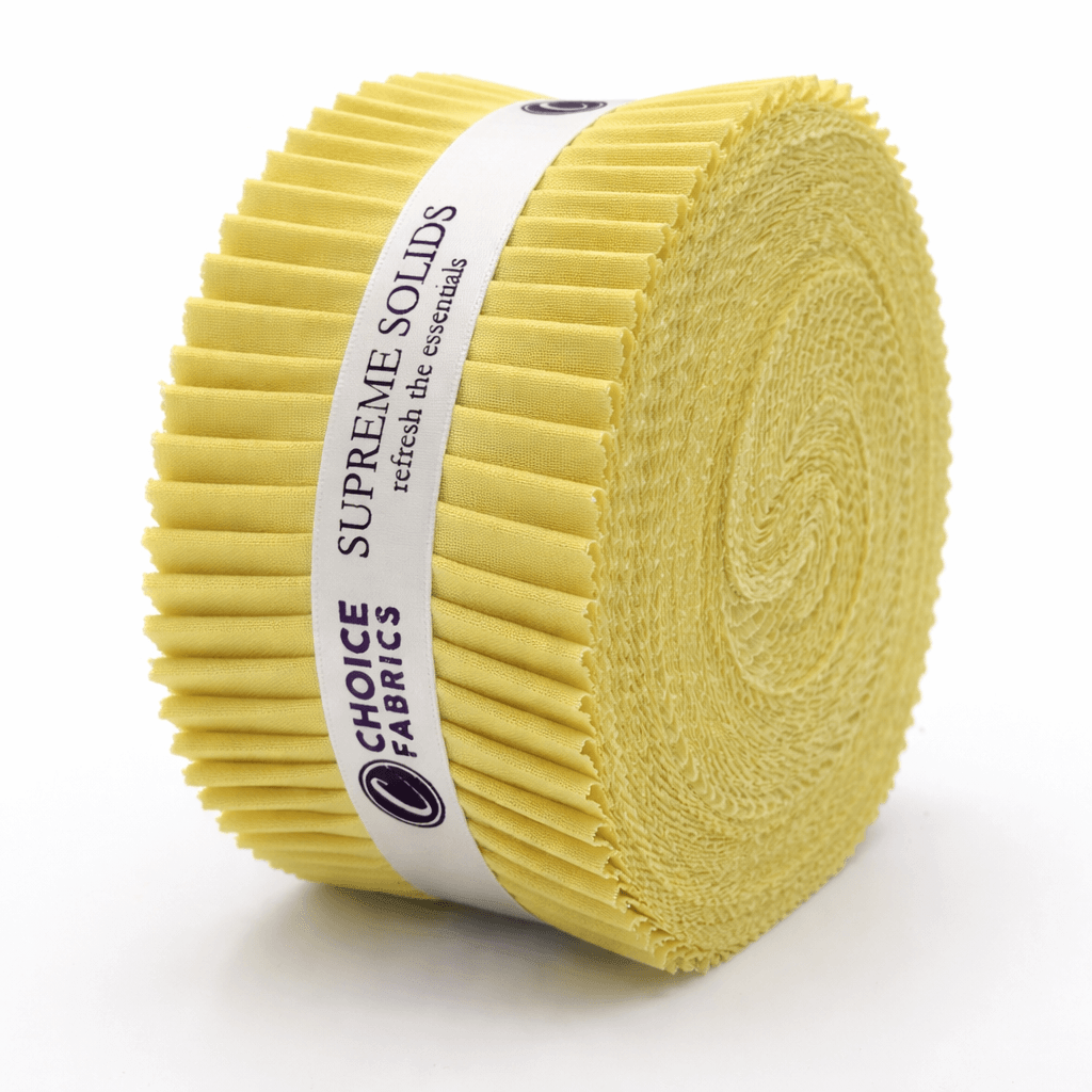Supreme Solids - 2.5" Roll - Butter (40 Strips)