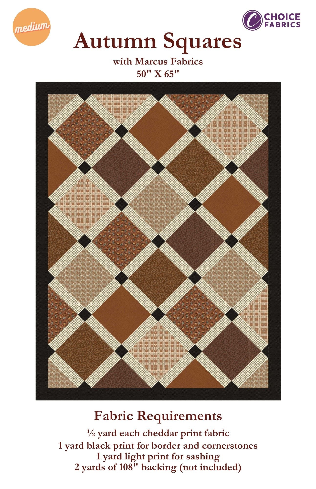 Autumn Squares - Quilt Kit