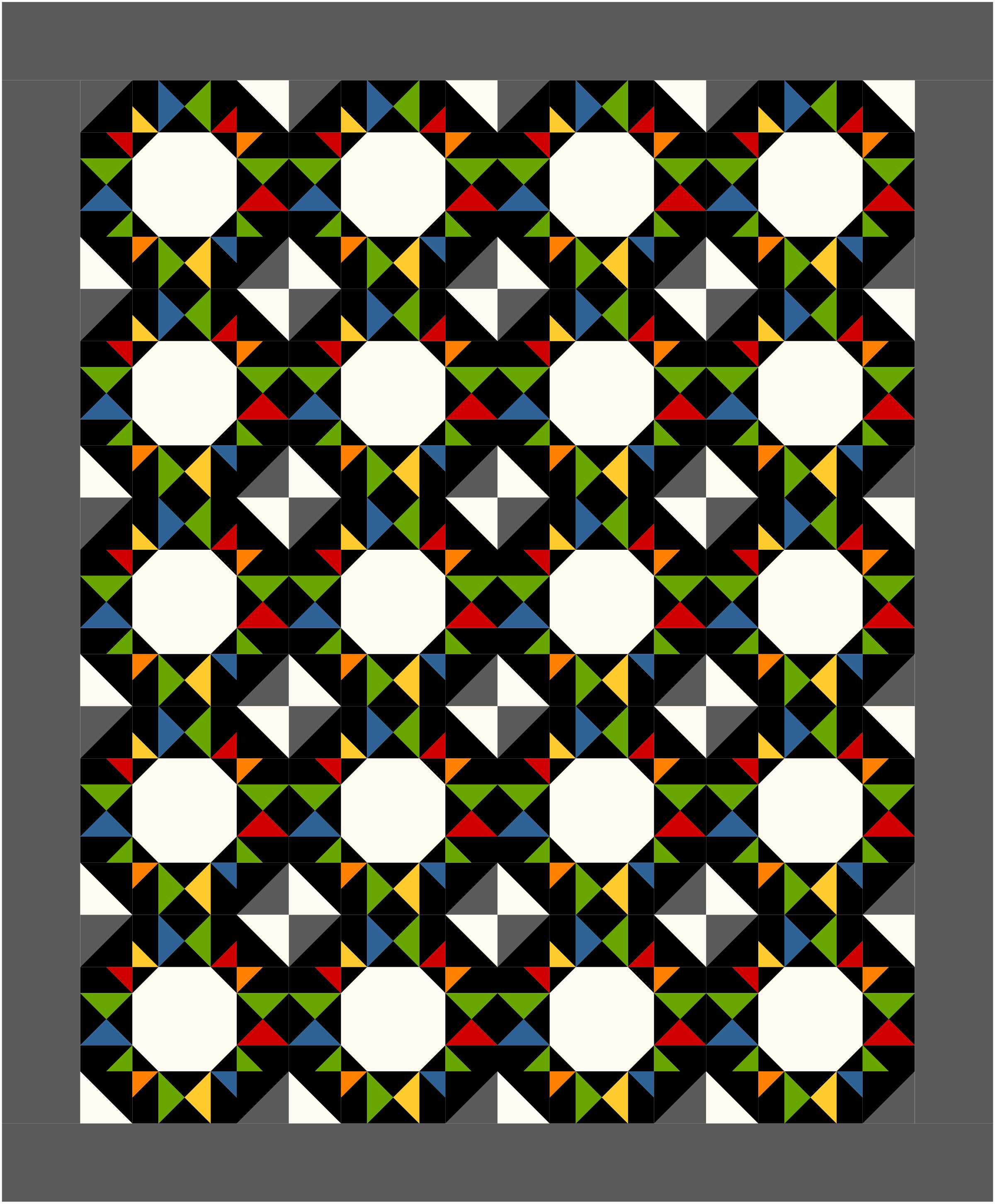 Confetti Quilt Kit - Supreme Solids Edition