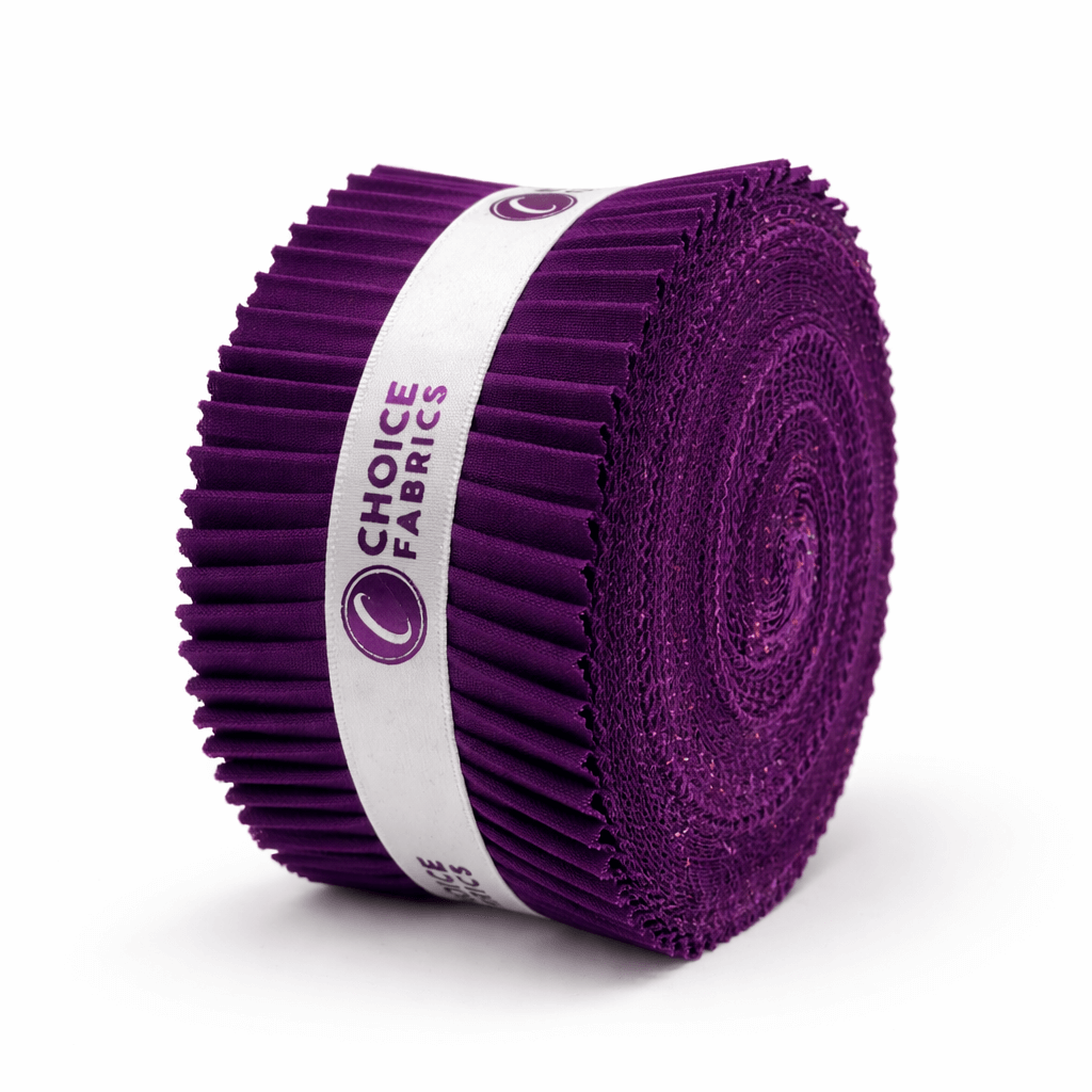 Supreme Solids - 2.5" Roll - Purple (40 Strips)