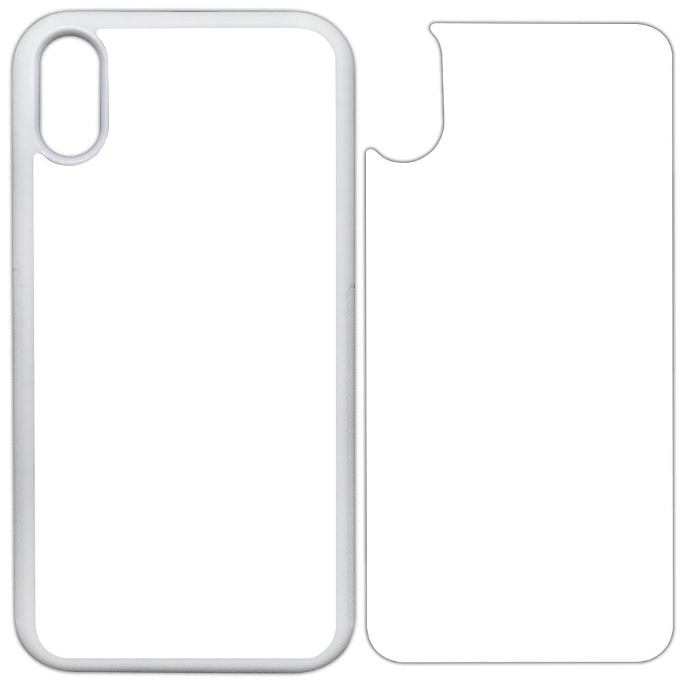 Sublimation Phone Rubber Cases for iPhone 16/15/14/13/12/11 | Aluminum Insert