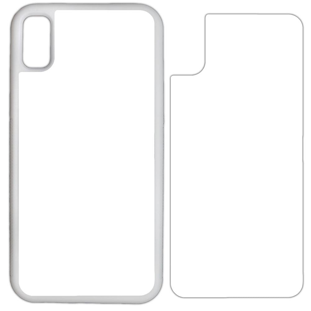 Sublimation Phone Rubber Cases for iPhone 16/15/14/13/12/11 | Aluminum Insert