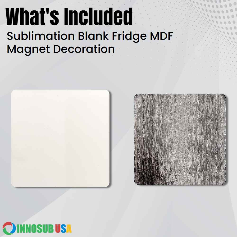 Sublimation Fridge Magnet|Blanks Refrigerator Magnet |  by INNOSUB USA