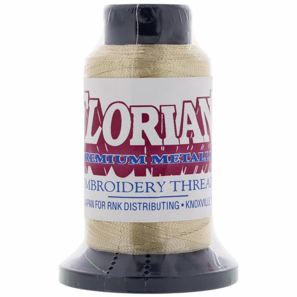 Floriani Metallic Thread - G2- 880yd - Light Gold
