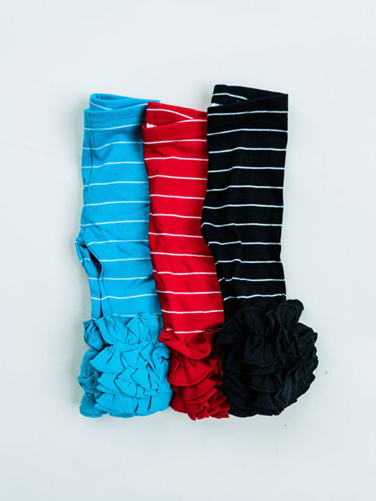 Girl's Pinstriped Ruffle Icings