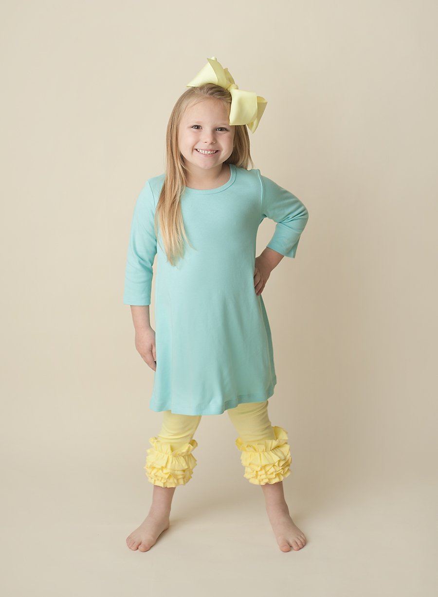 Girl's Straight Sleeve Tunics