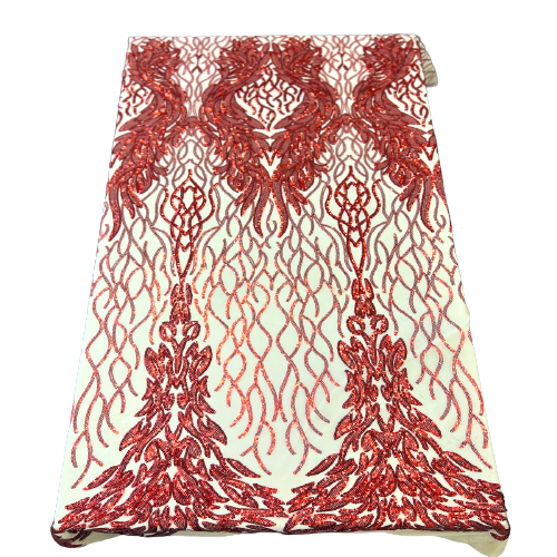 Lioness Stretch Sequins Fabric