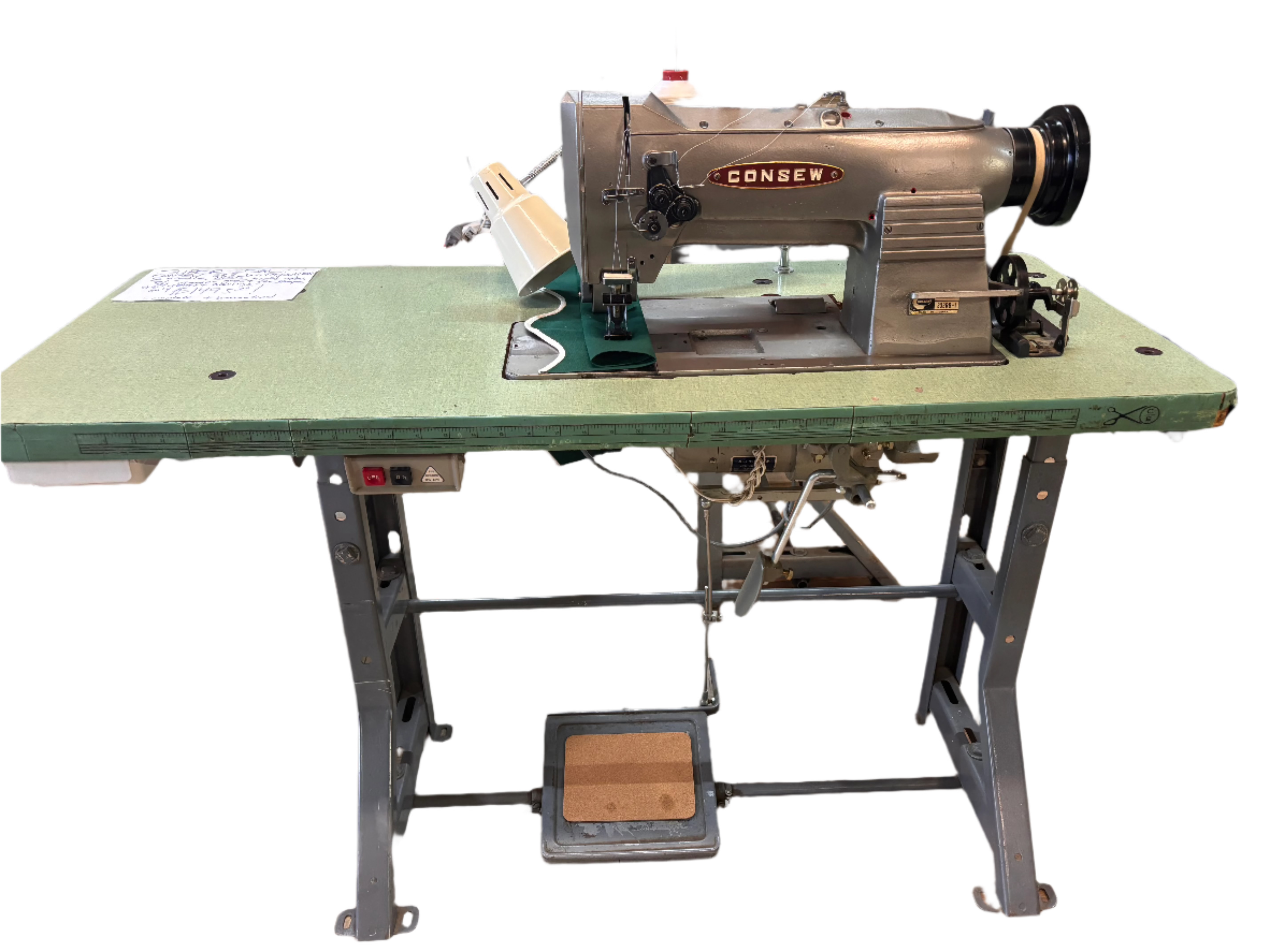 USED Consew 333 RB-1 W/PULLER 2 Needle