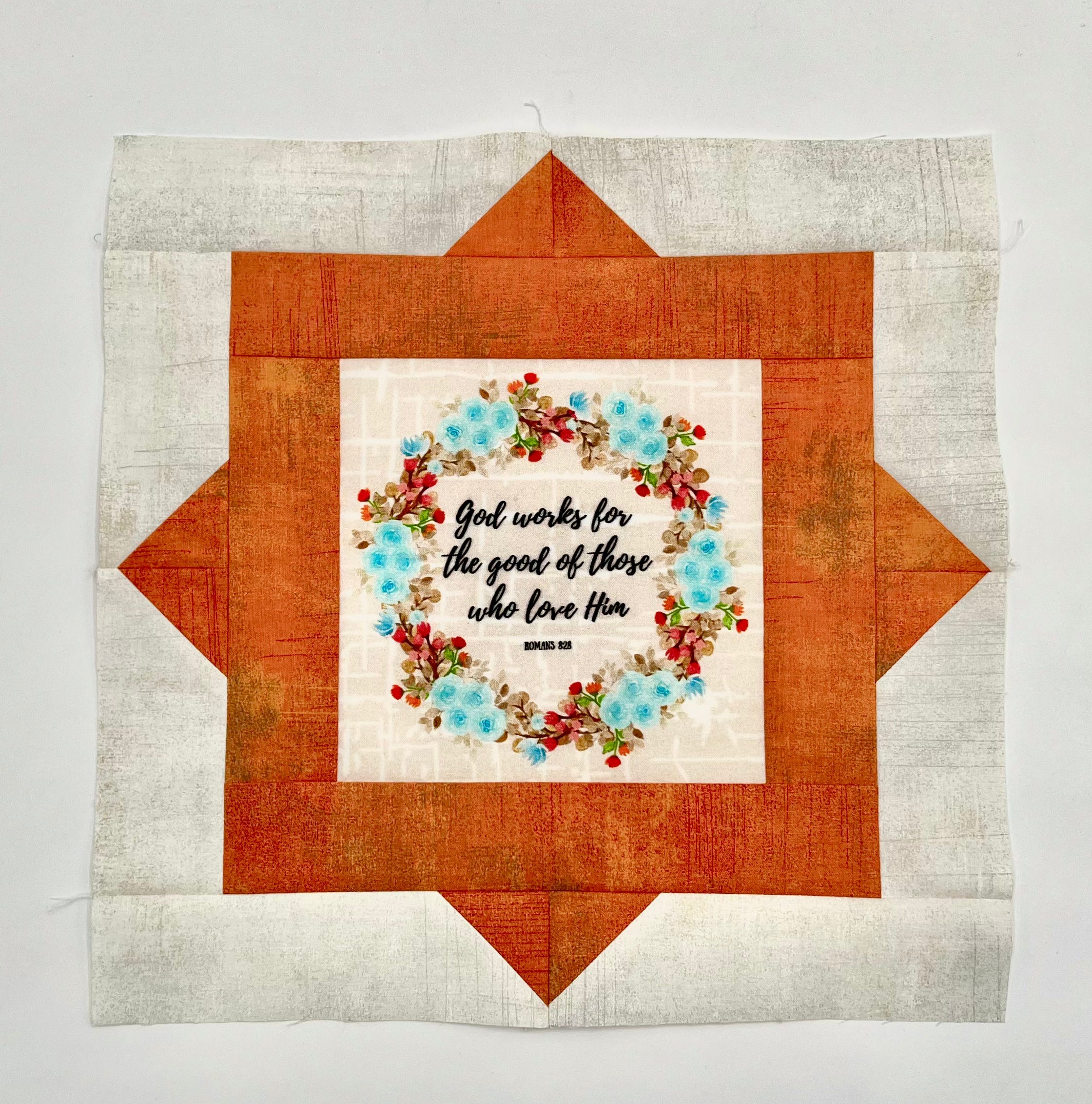 Fussy Frames Bible Verse Quilt Kit