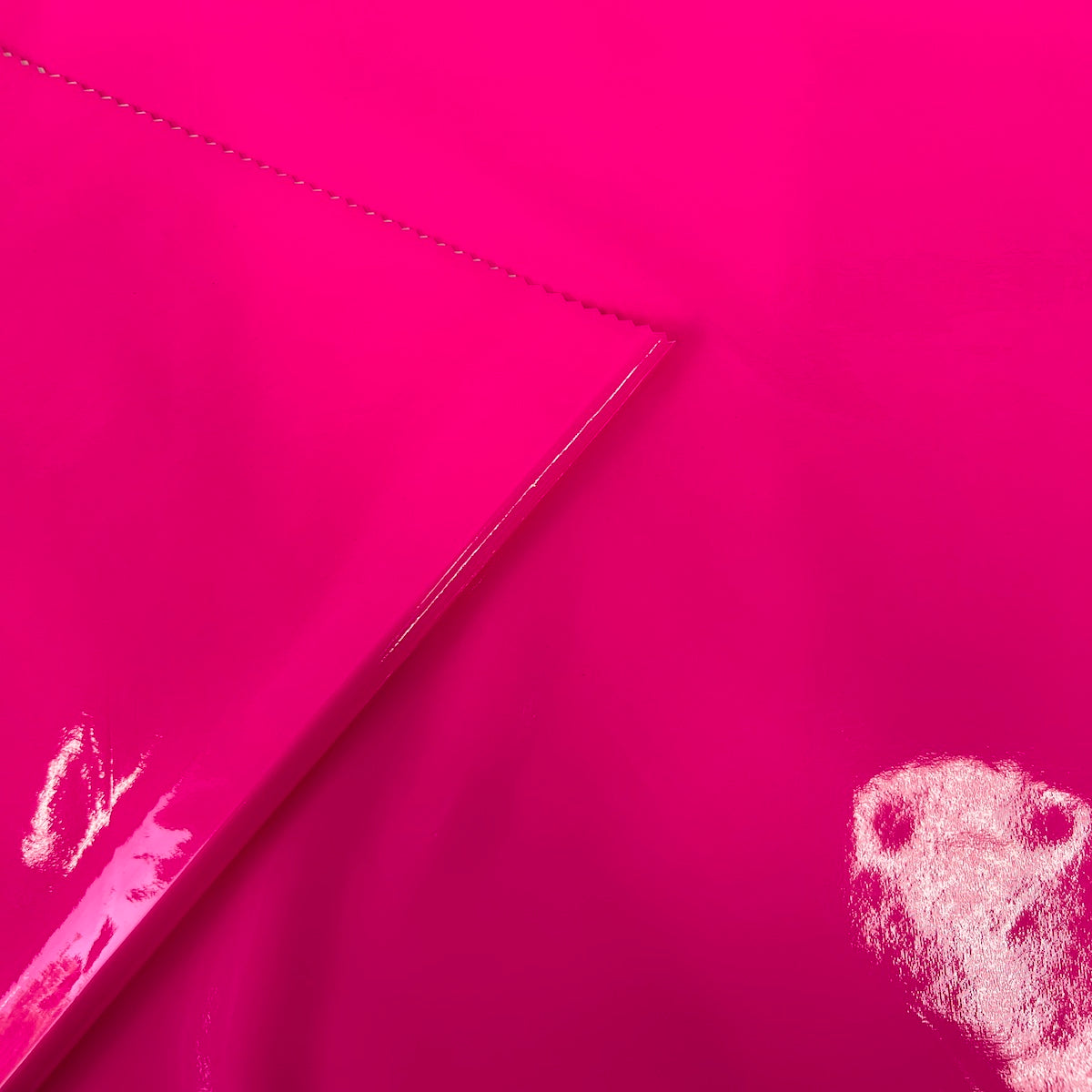 Patent Faux Leather Apparel Vinyl Fabric