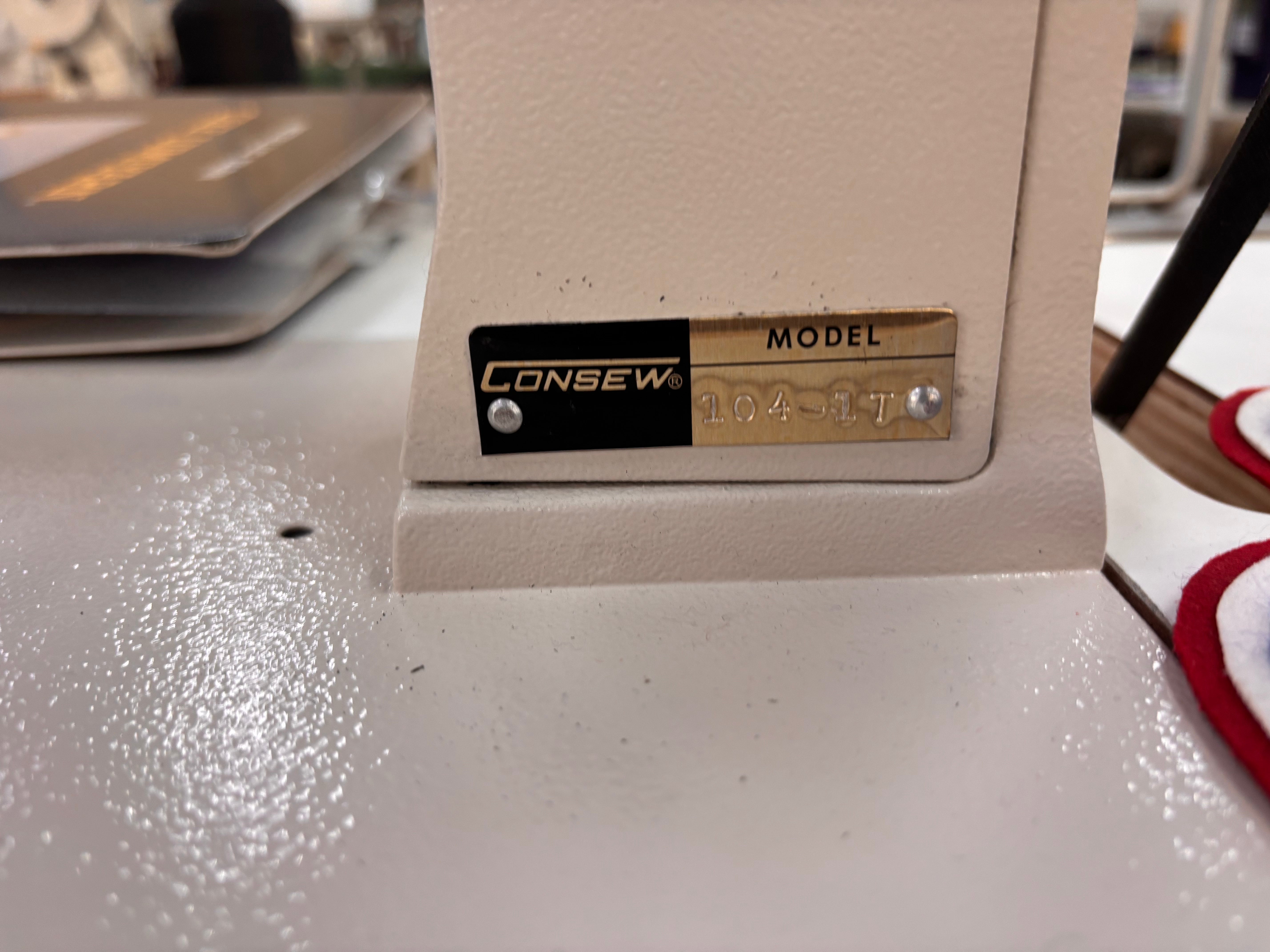 Used Consew 104-1T Complete/W Warranty