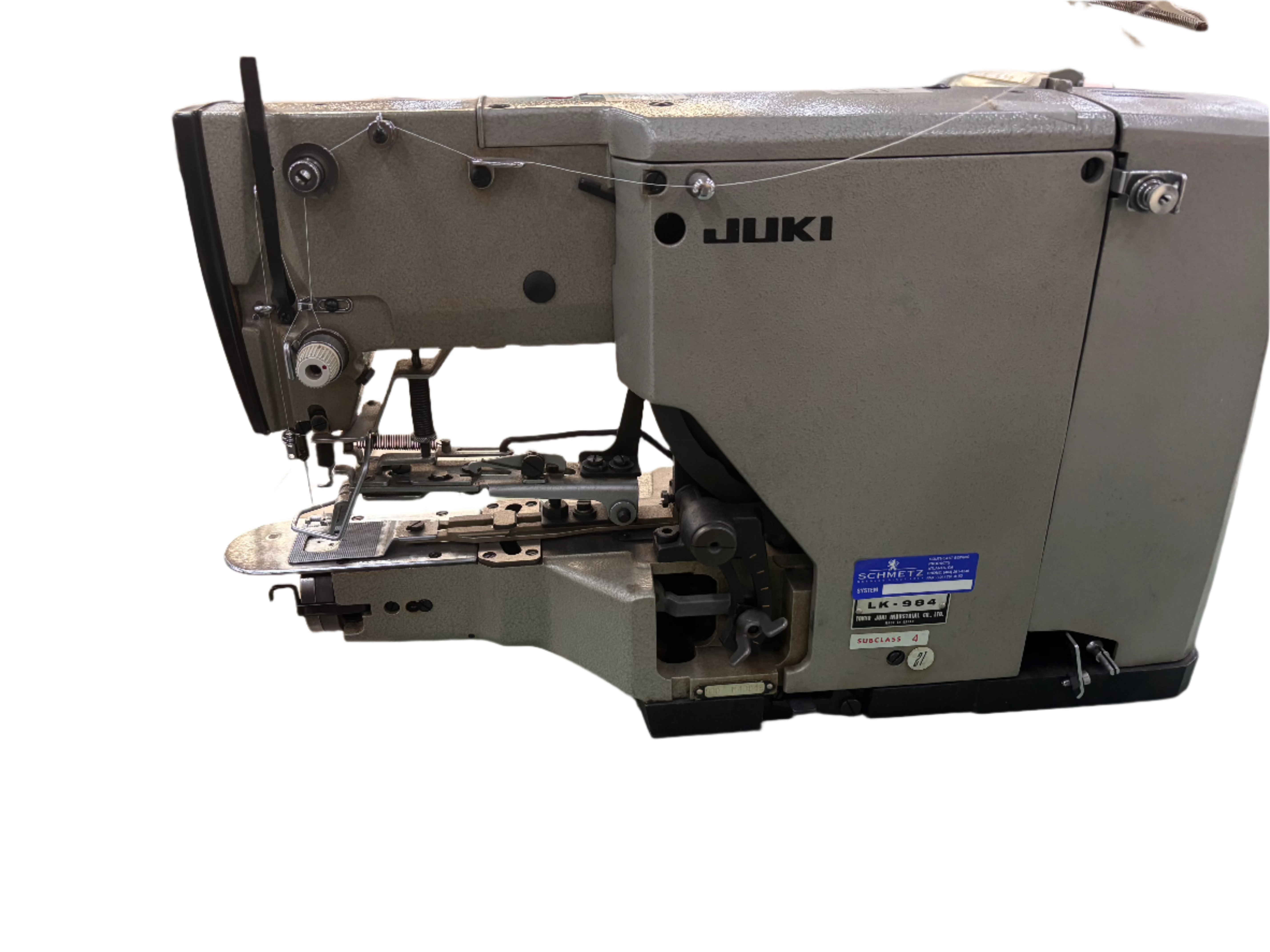 Used Juki LK-984 Complete/W Rollers & Warranty