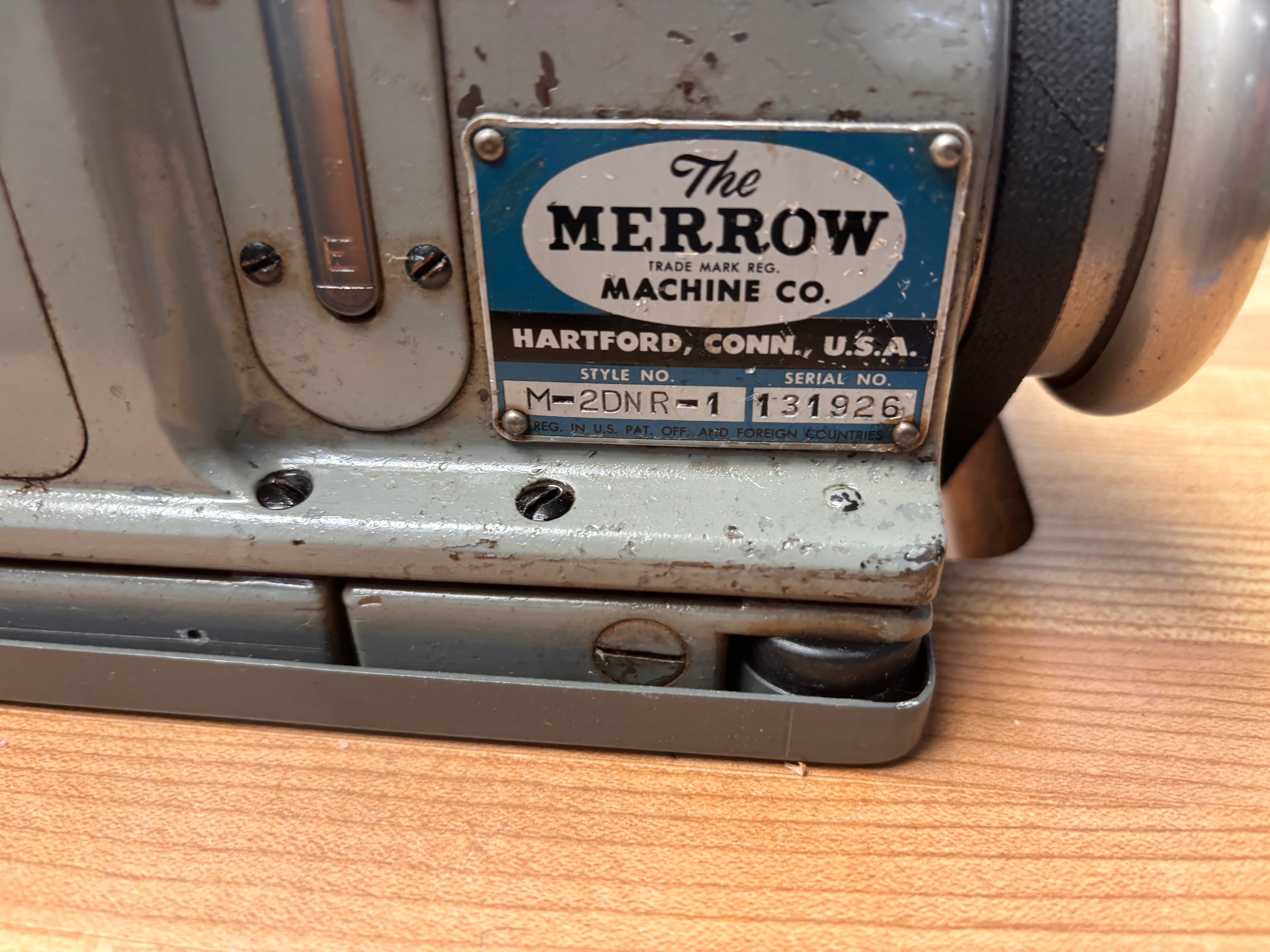 Used Merrow M-2DNR-1 Complete/W 30 day warranty