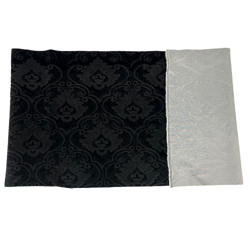 Royalty Damask Embossed Velvet Upholstery Drapery Fabric