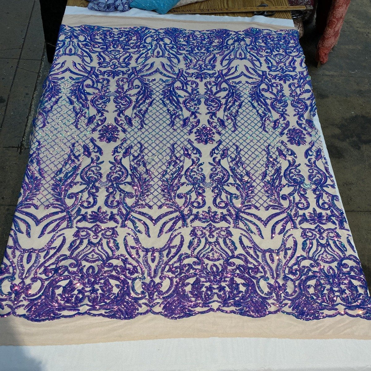 Luna Stretch Sequins Fabric