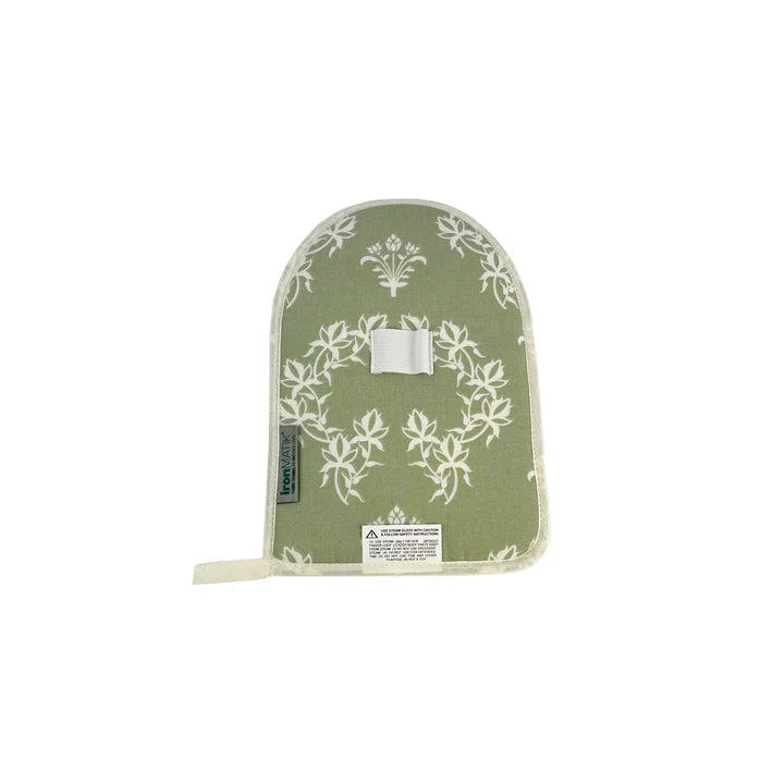 IronMatik Jaipur Green - The Ultimate Ironing Mat & Steam Glove Bundle