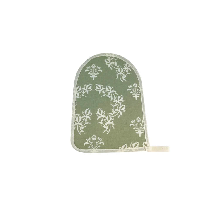 IronMatik Jaipur Green - The Ultimate Ironing Mat & Steam Glove Bundle