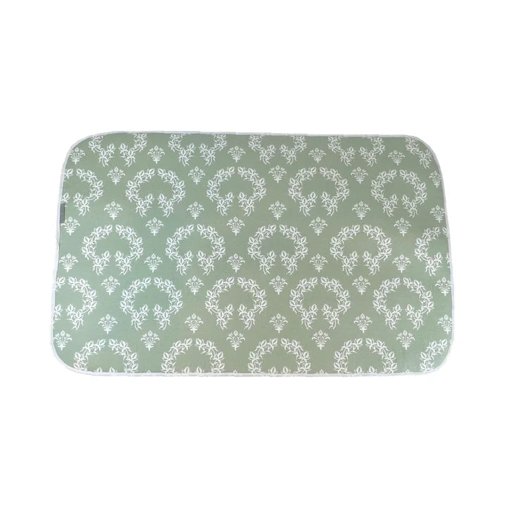 IronMatik Jaipur Green - The Ultimate Ironing Mat & Steam Glove Bundle