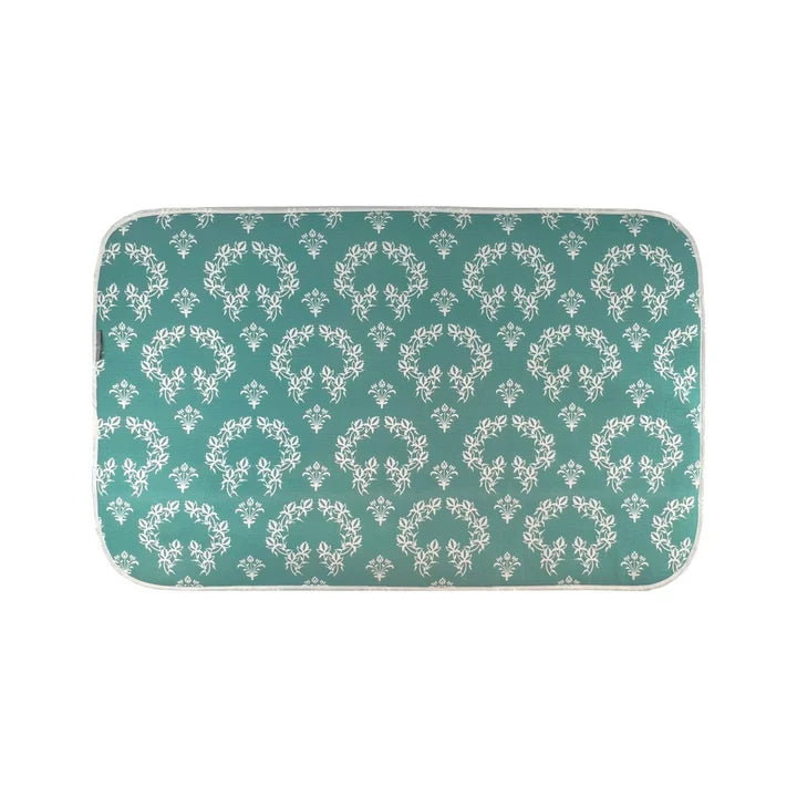 IronMatik Jaipur Blue - The Ultimate Ironing Mat & Steam Glove Bundle