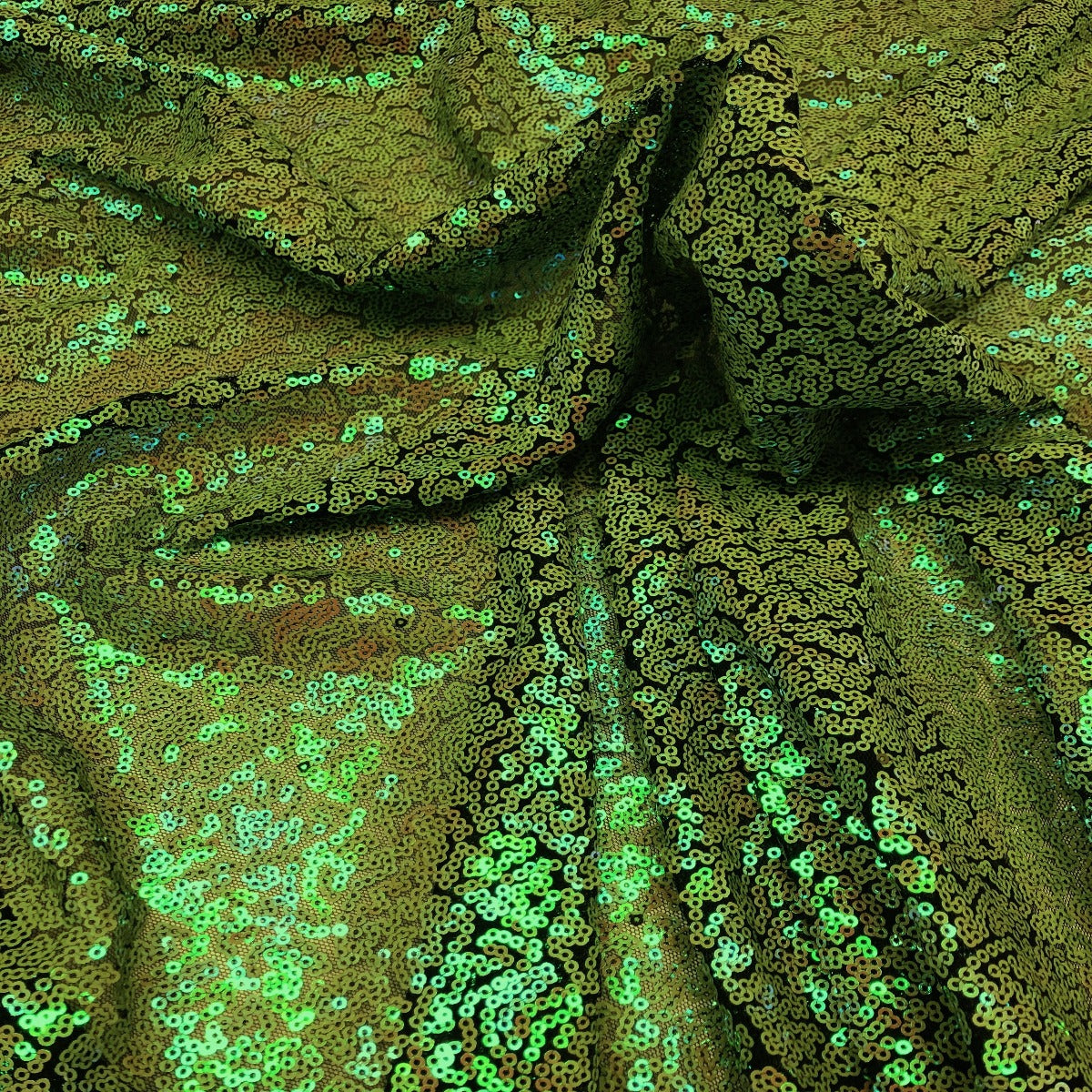 Iridescent All Over Sequins Fabric