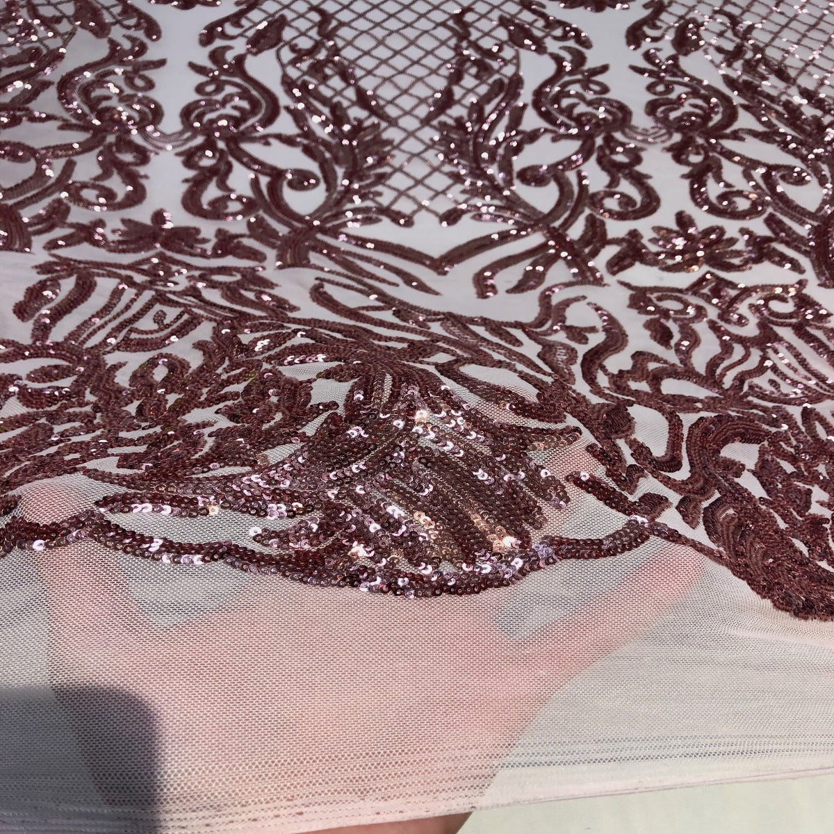 Luna Stretch Sequins Fabric