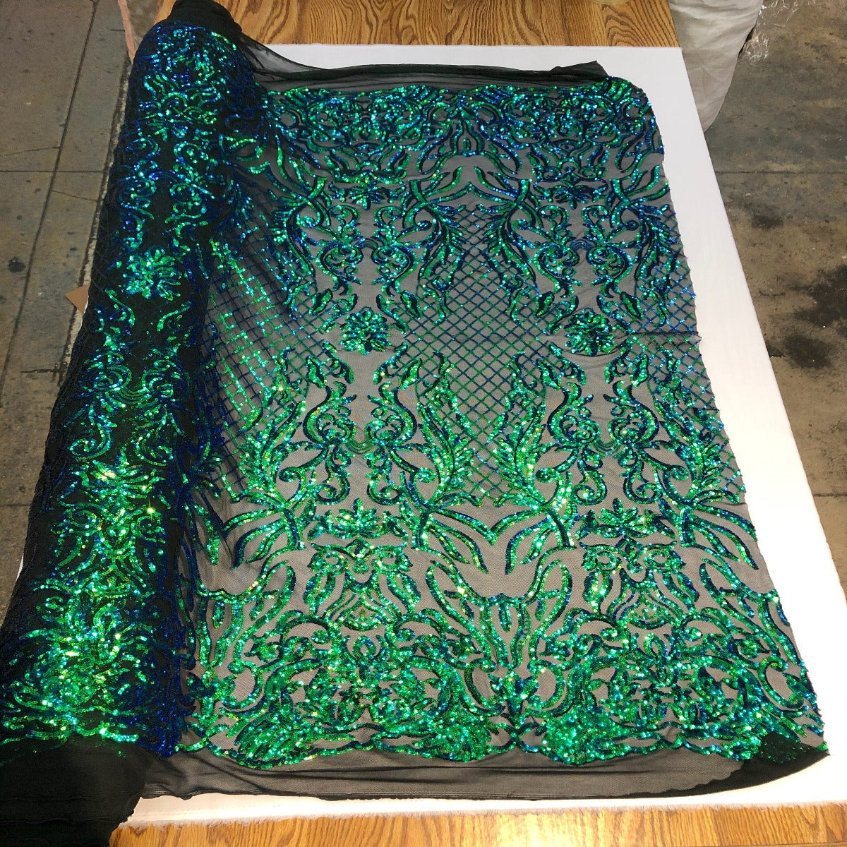 Luna Stretch Sequins Fabric