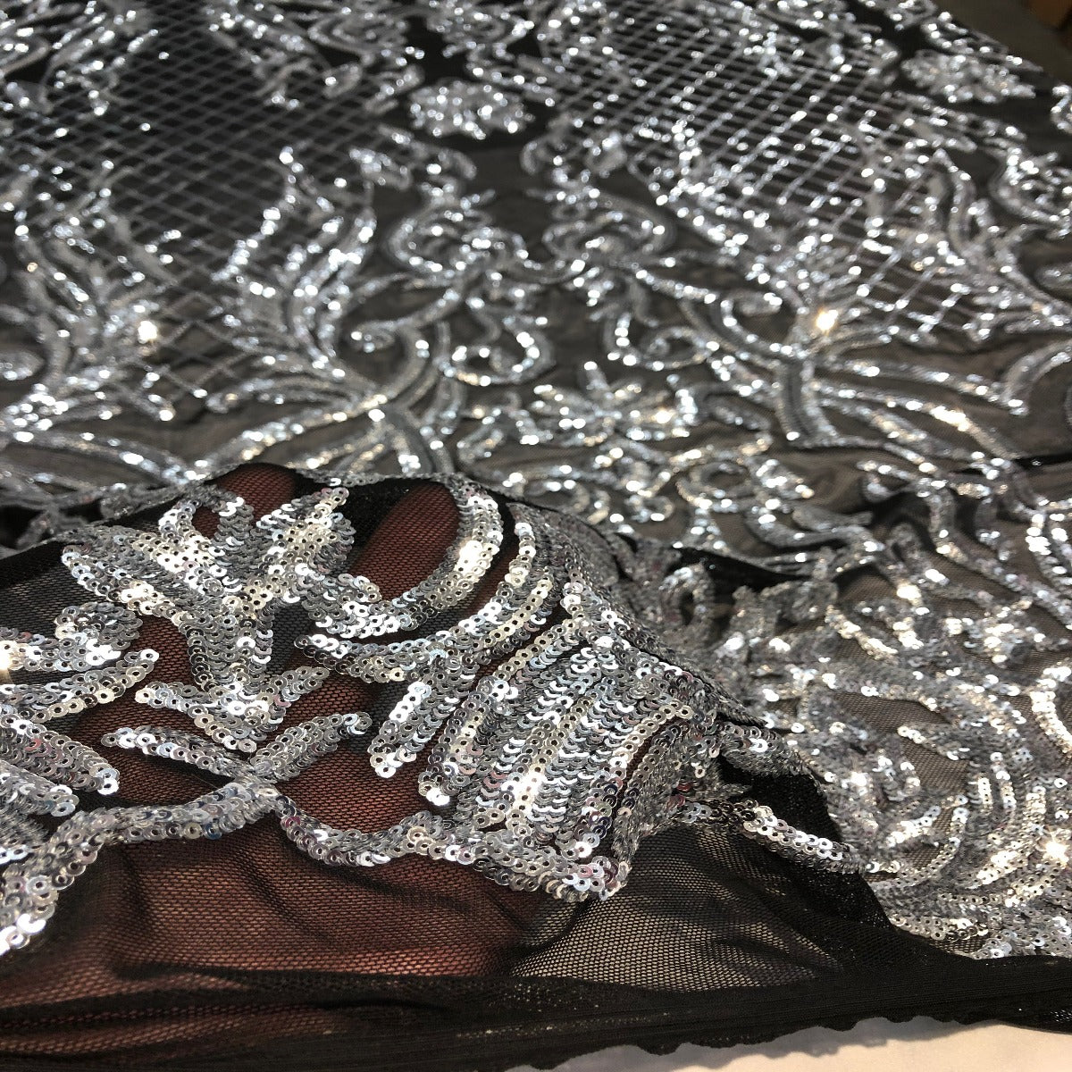 Luna Stretch Sequins Fabric